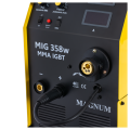 Spawarka MAGNUM 358W MMA IGBT PODWOZIE 400V 60% 350A MIGOMAT