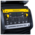 Spawarka MAGNUM SUPERMIG 500 DUAL PULS 400V 4x4 IGBT CHŁODNICA MIGOMAT MIG MAG
