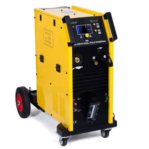 Spawarka MAGNUM 420W PULS SYNERGIA MIGOMAT 4x4 CHŁODNICA 400A IGBT MMA