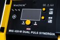 Spawarka MAGNUM 420W PULS SYNERGIA MIGOMAT 4x4 CHŁODNICA 400A IGBT MMA