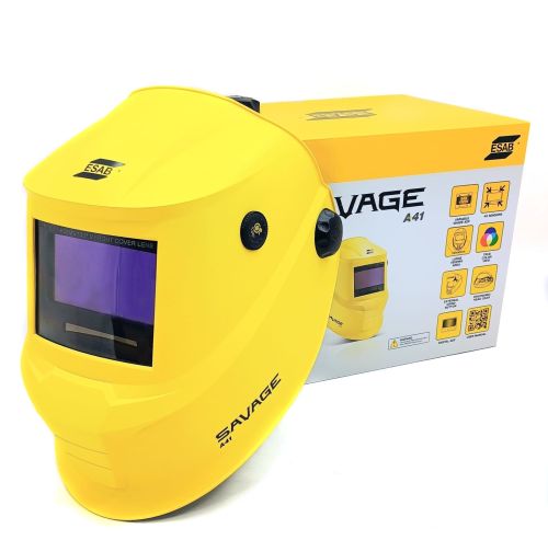PRZYŁBICA SPAWALNICZA ESAB SAVAGE A41 ŻÓŁTA
