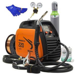 Zestaw spawalniczy spawarka MIG KEMPPI MinarcMig 220 AUTO 
