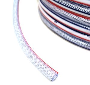 WĄŻ TECHNICZNY ZBROJONY 4-WARSTWOWY PCV - 6 MM 1mb