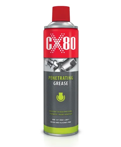 CX80 SMAR PENETRUJĄCY 500ML BEZBARWNY SPRAY UNIWERSALNY CX-80