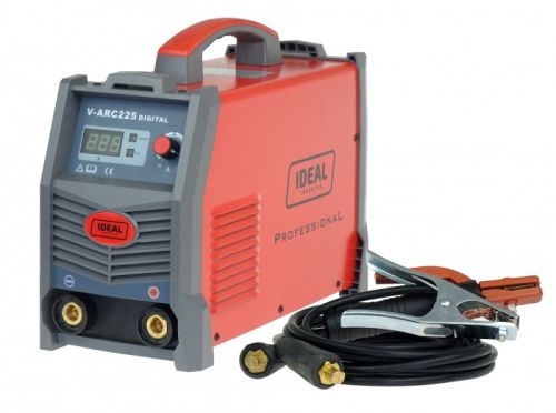 Spawarka inwertorowa IDEAL V-ARC 225 PRO + ACX 230V 200A