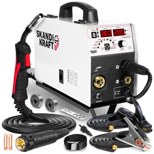 Spawarka MIGOMAT SKANDI KRAFT iSIMPLE MIG 210 CART 230A 200W Z WÓZKIEM