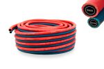 Wąż DUET TLEN (6,3mm) ACETYLEN (9mm) na metry 1mb 