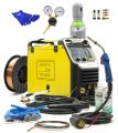 Zestaw spawarka MAGNUM MIG 221 DUAL PULS SYNERGIA 4x4 MMA 200A 230V PÓŁAUTOMAT
