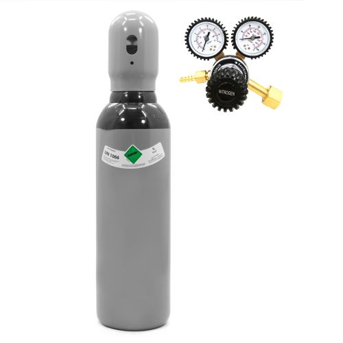 Butla z gazem Azot 5l 150 bar + reduktor MOUSE AZOT BS.DE