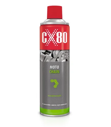 CX-80 CX80 MOTO CHAIN SMAR DO ŁAŃCUCHÓW MOTOCYKLI ROWERÓW 500ml