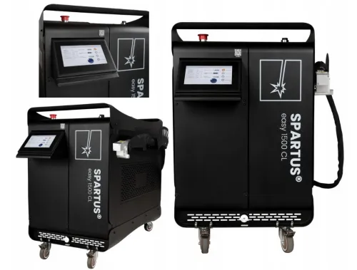 PULSACYJNA OCZYSZCZARKA LASEROWA SPARTUS czyszczarka Easy 1500CL