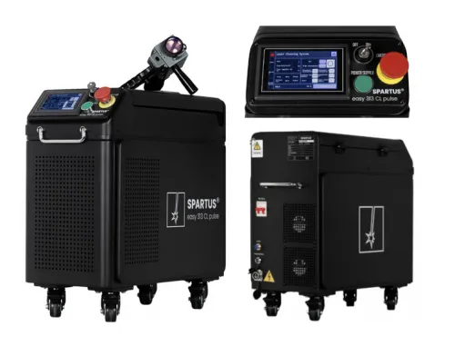 PULSACYJNA OCZYSZCZARKA LASEROWA SPARTUS Easy 313CL PULSE MINI czyszczarka