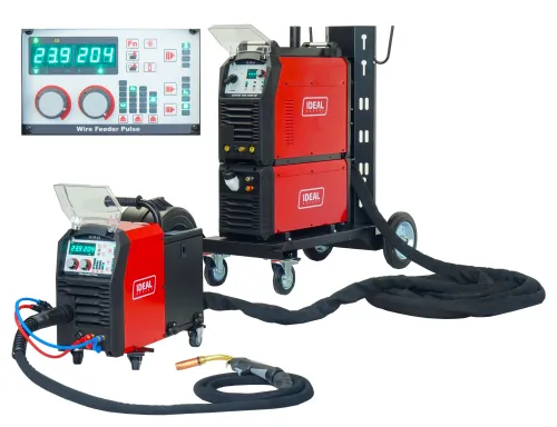 IDEAL Spawarka EXPERT MIG 540W DUAL PULSE LCD SYNERGIA MMA TIG 500A 400V