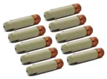 10szt Końcówka prądowa ceramiczna MB-15 0,6/0,8/1,0/1,2 mm powłoka ochronna 