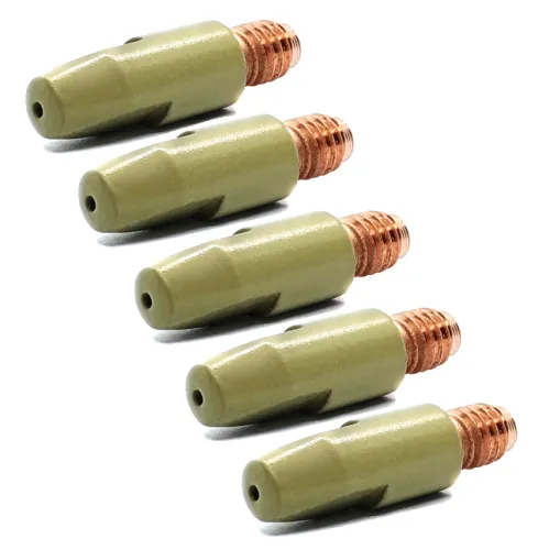 5szt Końcówka prądowa ceramiczna MB-25 0,8/1,0/1,2 mm powłoka ochronna