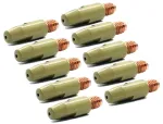 10szt Końcówka prądowa ceramiczna MB-25 0,8/1,0/1,2 mm powłoka ochronna 