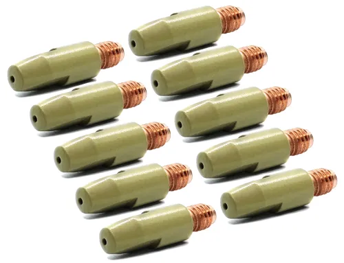 10szt Końcówka prądowa ceramiczna MB-25 0,8/1,0/1,2 mm powłoka ochronna