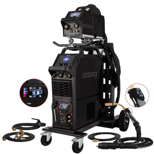 Spawarka SPARTUS ProMIG 5000 400V 500A PRZEWÓD MIG 501 4B 4M CHŁODNICA