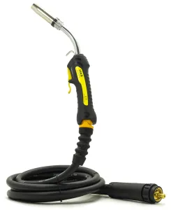 Uchwyt spawalniczy MB-36 MIG Eurozłącze 4/5 m YELLOW