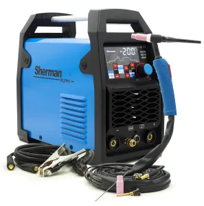 Spawarka SHERMAN DIGITIG 208 DC MULTI 200A 230V LED HF TIG
