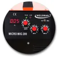 Spawarka WELDMAN MICRO MIG 200 MMA MIG/MAG FLUX 200 A