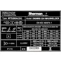 SHERMAN SPAWARKA DIGIMIG 224 MAXIWELDER 230V 200A 20-200 PÓŁAUTOMAT MIG MMA