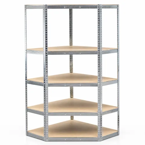 REGAŁ MAGAZYNOWY NAROŻNY METALOWY 180x90x40 5 półek