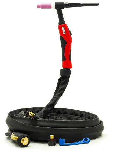 UCHWYT SPAWALNICZY TIG SR-17F 4m WTYK 25 STEROWANIE 2 PIN SKÓRA SR17F FLEX
