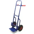 WÓZEK TRANSPORTOWY MŁYNARKA SKŁADANY 100KG RĘCZNY MAGAZYNOWY POMPOWANE KOŁA