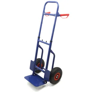 WÓZEK TRANSPORTOWY MŁYNARKA SKŁADANY 100KG RĘCZNY MAGAZYNOWY POMPOWANE KOŁA