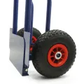 WÓZEK TRANSPORTOWY MŁYNARKA SKŁADANY 100KG RĘCZNY MAGAZYNOWY POMPOWANE KOŁA