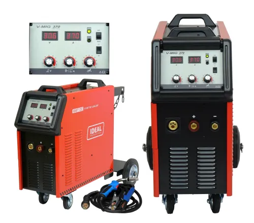 Spawarka IDEAL V-MIG 370 4x4 PRO MMA 400V 370A PÓŁAUTOMAT IGBT