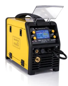 Spawarka MAGNUM MIG 220 ALU/CU LCD SYNERGIA  4x4